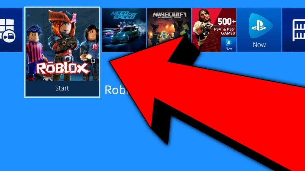 Play Roblox on PS4